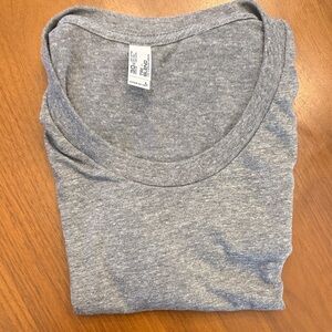 Los Angeles Apparel Gray Short Sleeve Tee